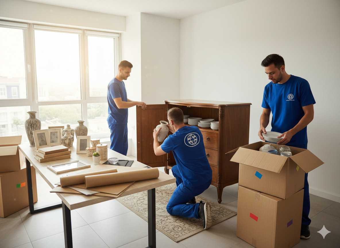 Uitpakken verhuizing Nederland